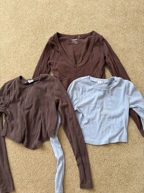 3 Garage Ribbed Tops!!!!